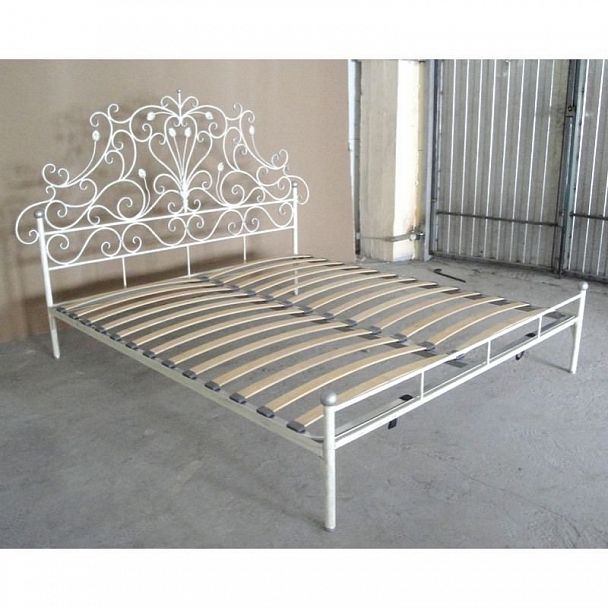 Кровать "Анета" 180 кованая с мет. царгами - Вид 2