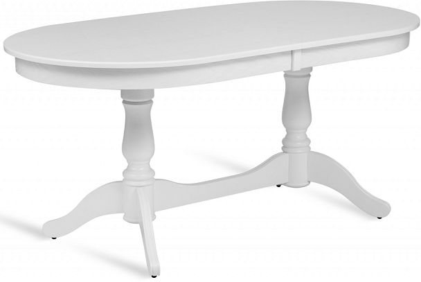 Стол деревянный раздвижной Барэнт 170(220)х90х76 Белый - Вид 1