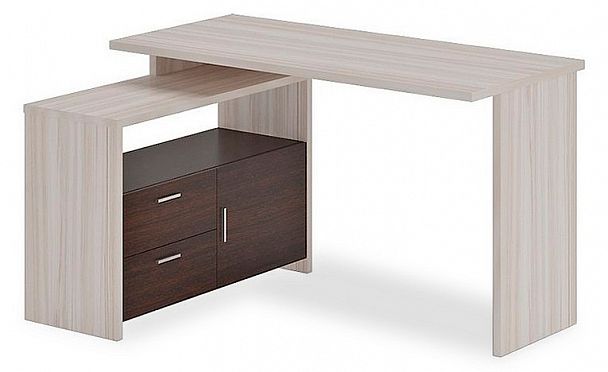 Стол письменный Домино Lite СКЛ-ПРЯМ130+ТБЛ - Вид 1