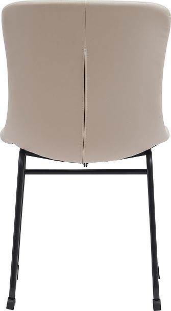 Кресло для посетителей Everprof Expo (Экспо) CF Экокожа Бежевый - Вид 4