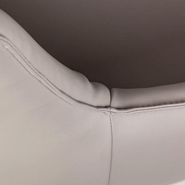 Полукресло Sofia, иск.кожа soft-touch, серый - Вид 11