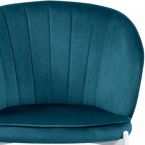 Комплект кухонных стульев Миэль изумрудный велюр/белый, 4 шт. - Вид 7