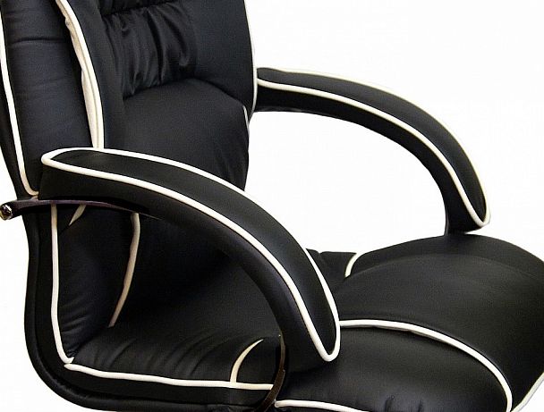 Кресло для руководителя Бридж КВ-14-131112 черное - Вид 2