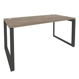 Onix Стол рабочий на О-образном м/к O.MO-SP-4.8 Тиквуд темный/Антрацит металл 1580*800*750 - Фото предпросмотра
