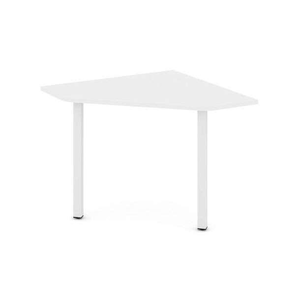 Стайл Проджект Угловой элемент перег. стола SN-5.UPRG-001 Белый/Металл Белый 980*980*750 - Вид 1