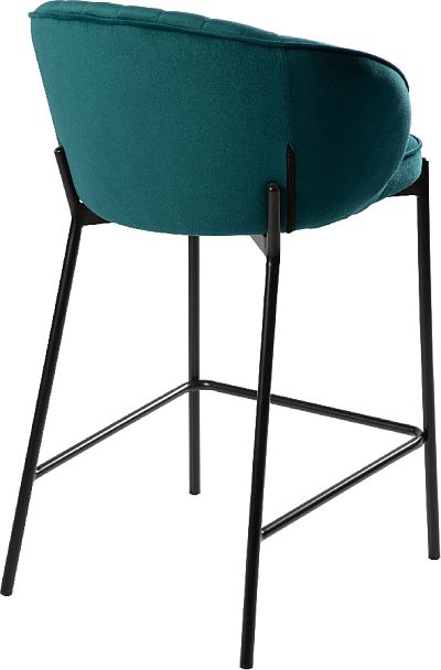 Комплект полубарных стульев Миэль изумрудный/черный, 2 шт. - Вид 4