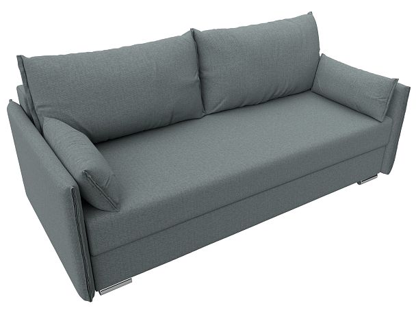 Диван прямой Сайгон Рогожка серый - Вид 5