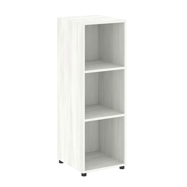 Yalta Стеллаж средний узкий LT.SU-2 Снежная патина 400*431*1195 - Вид 1