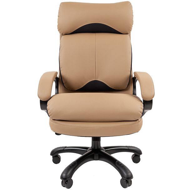Кресло CHAIRMAN 505, экокожа, бежевый - Вид 3