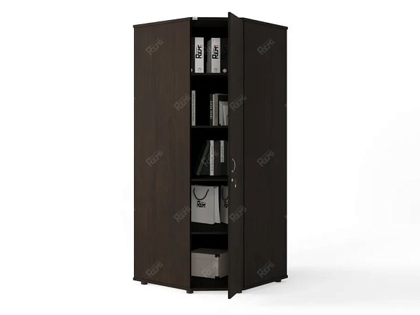 ЛАЙТ / LIGHT RLG054-8x8 Угловой шкаф 80x80x183 Венге - Вид 2