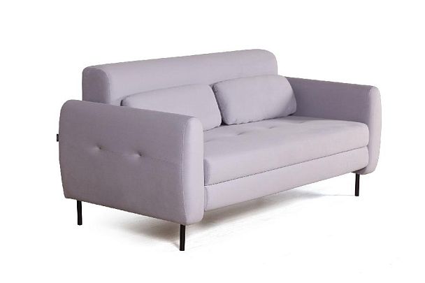 Siena диван-кровать прямой с подлокотниками, бархат 04 - Вид 9