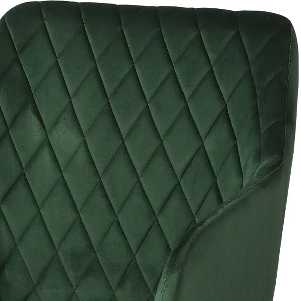 Комплект полубарных поворотных кресел Барли К, Confetti deep forest/белый, 4 шт. - Вид 7