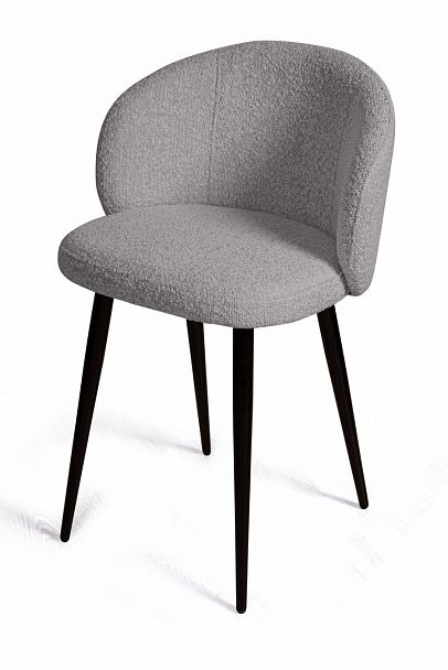 Стул Vito высокий, букле серый / опора конус - Вид 1