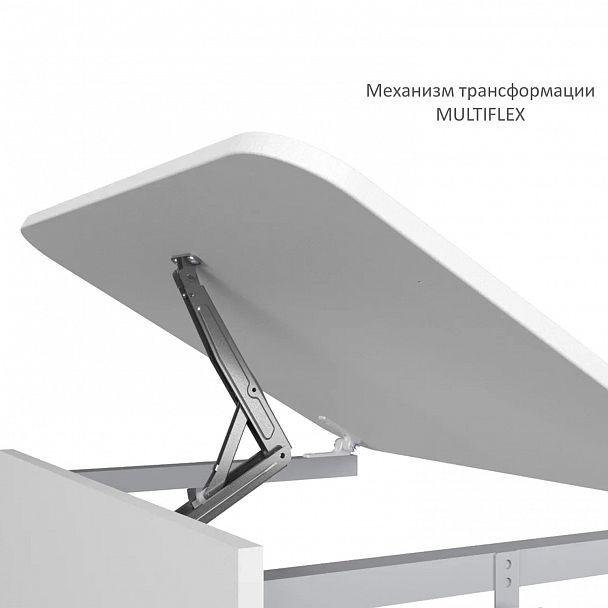 Стол-парта СУТ.54-01, одноместный, регулируемый угол, серый каркас, ЛДСП клён, гр.4-6 - Вид 9