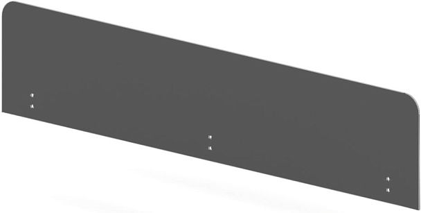 Экраны для столов "Настольные защитные экраны «Лайт»"  ПК-ЛТ-ЭКР150Х33-В2-19 серый - Вид 1