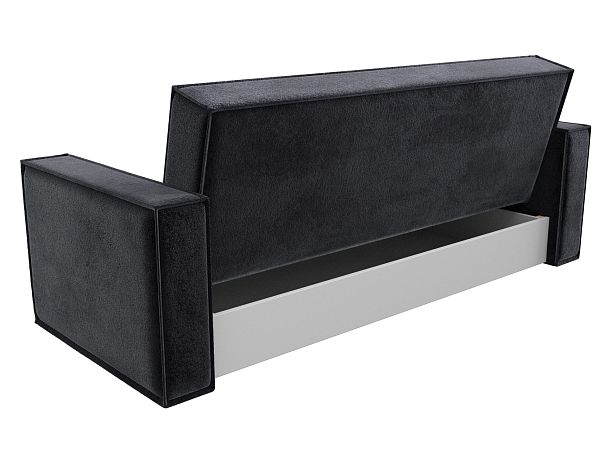 Диван-книжка Куба Велюр серый - Вид 6