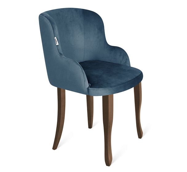 Стул Sheffilton SHT-ST39/S122 тихий океан/темный орех - Вид 1