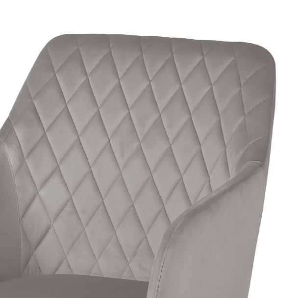 Кресло Барли, Confetti silver/черный - Вид 7