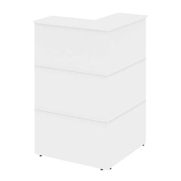 Onix Модуль угловой внешний левый O.R-MU.VNE (L) Белый бриллиант 736*736*1160 - Вид 1