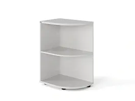 ЛАЙТ / LIGHT RLG028-35x55 Угловой стеллаж 35x55x77 Белый - Фото предпросмотра