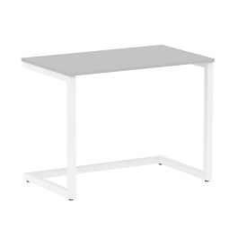Home Office Стол письменный VR.SP-2-98 Серый/Белый металл 980*600*750 - Фото предпросмотра
