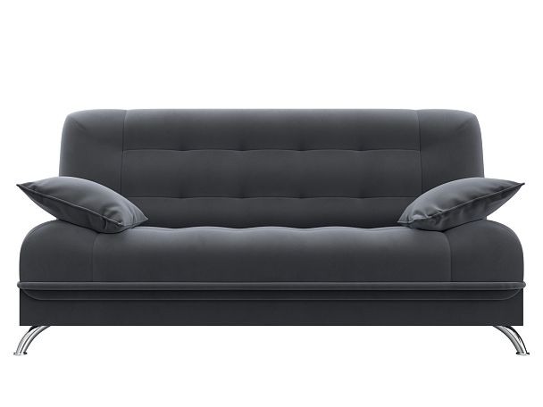 Диван Книжка Анна (полностью велюр серый) - Вид 2