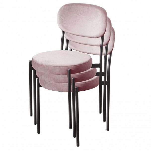 Стул Mason, бархат 04, стопируемый - Вид 6