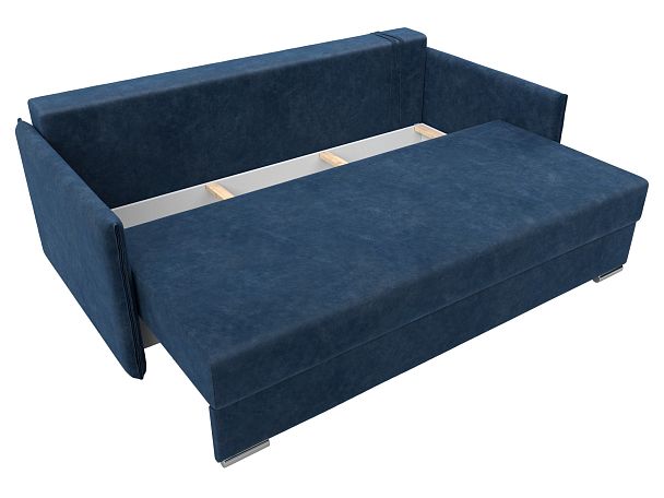 Диван прямой Сайгон Велюр синий - Вид 7