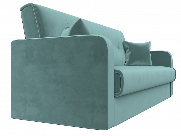 Диван книжка Надежда (полностью велюр бирюзовый) - Вид 3