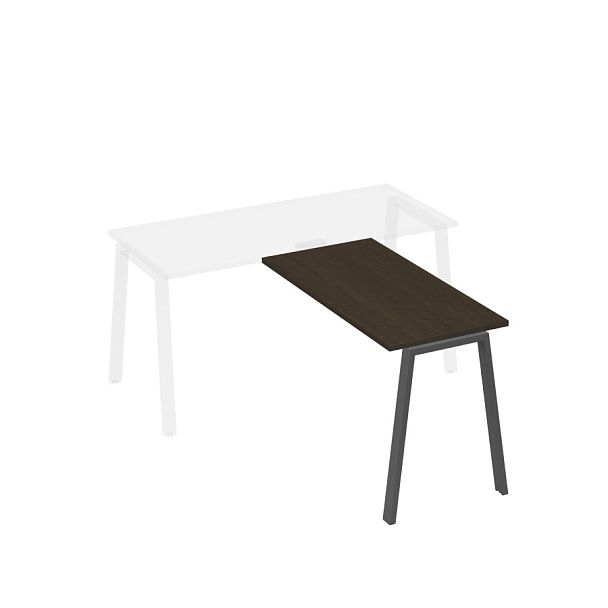 Брифинг-приставка опоры TRE A4 А4 Б3 072 БП венге / металлокаркас антрацит - Вид 1