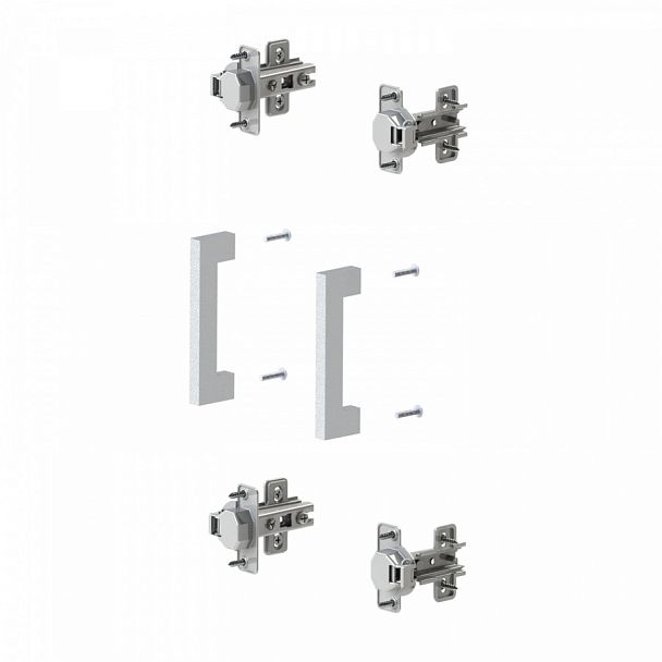 Фурнитура для двери "Арго", КОМПЛЕКТ к дверям А-602, -604, -610 - Вид 1