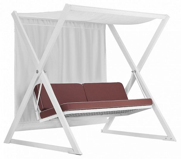 Качели с тентом трехместные Сакура - Вид 1