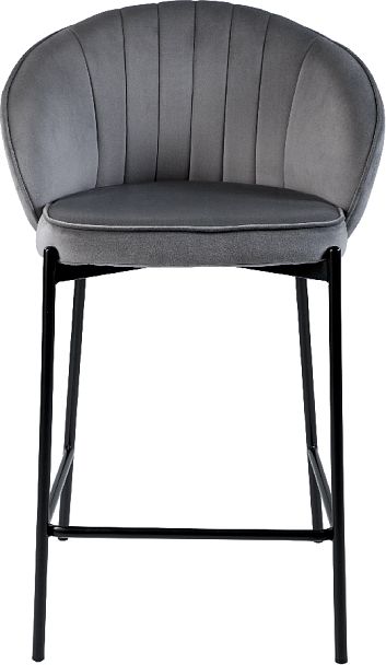 Комплект полубарных стульев Миэль серый/черный, 2 шт. - Вид 2