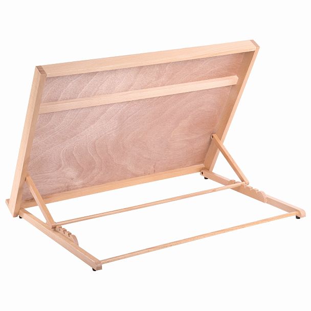 Мольберт настольный из бука А2, 65х48х47 см, регулируемый угол наклона, BRAUBERG ART CLASSIC, 192249 - Вид 6