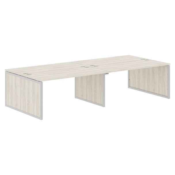 Стол 4-х местный XQPWST 3214 Сосна Эдмонт/Алюминий 3200х1406х750 XTEN-QP - Вид 1