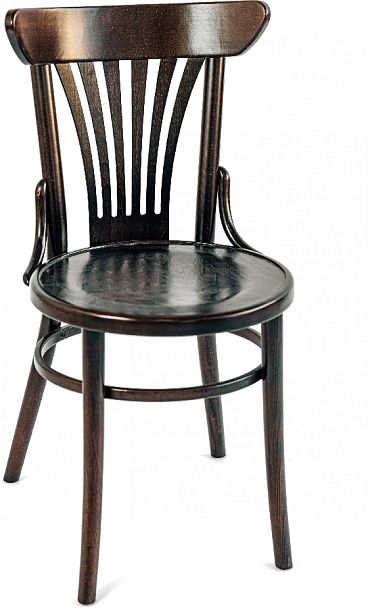 Комплект венских деревянных стульев Ослав темный орех, 3 шт. - Вид 6