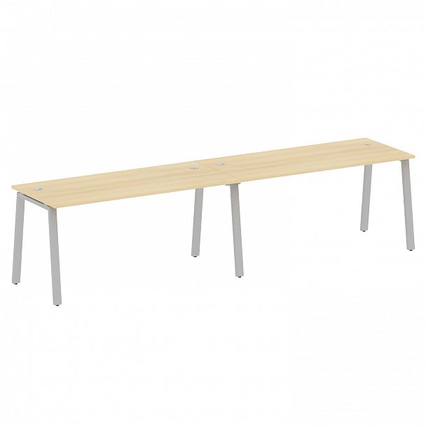 Рабочая станция "Metal System" БА.СМ-2.4 акация/серый - Вид 1