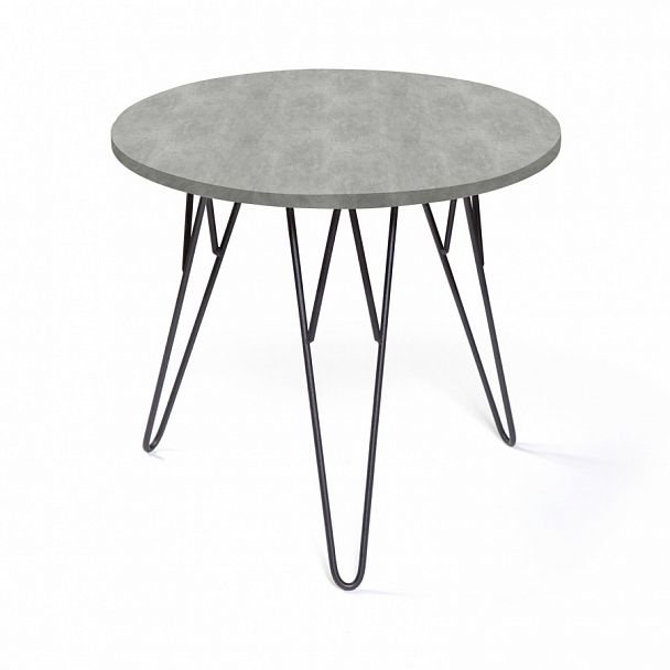 Журнальный стол Ostin, бетон натуральный - Вид 1