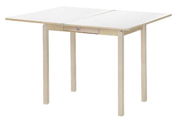 Стол обеденный раскладной ПН Бесцветный (Лак),Цемент - Вид 3