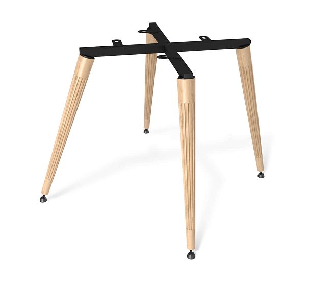 Стул Sheffilton SHT-ST35/S95-WH-1 тихий океан/прозрачный лак/черный муар - Вид 7