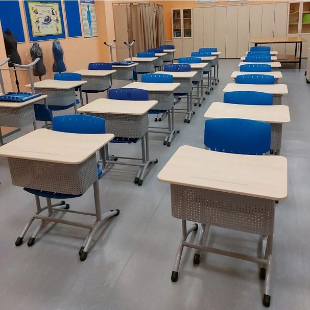 Школьный стул Sigma (каркас гнутые ножки), бежевый, гр.4-7 - Вид 5