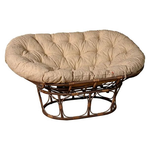 Диван Мамасан из искусственного ротанга - Вид 1