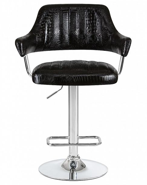 Стул барный DOBRIN CHARLY (чёрный крокодил) - Вид 6