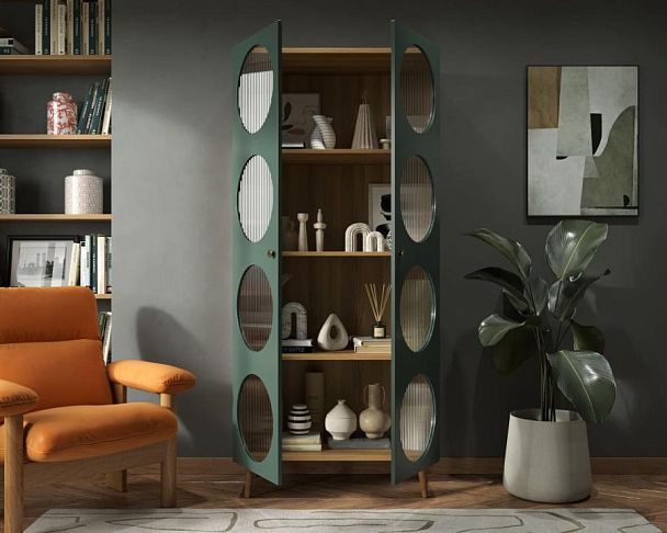 Шкаф двухстворчатый ROSA арт. R07 - Вид 2