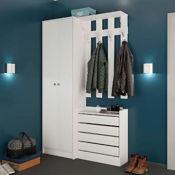 Ямайка Обувница ЯПТ-3 (700*746*270) белый - Вид 3