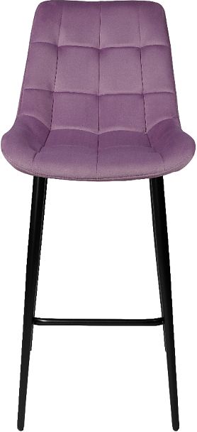 Барный стул Эйден, Confetti lilac/черный - Вид 2