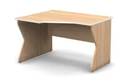 SMART/СМАРТ RS011-118Х95 Стол эргономичный левый 1180х950х737 Швейцарский вяз - Фото предпросмотра