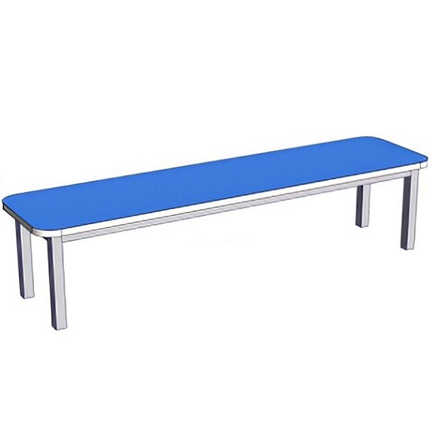 Скамейка на металлокаркасе 4-х местная СД-17 - Вид 1