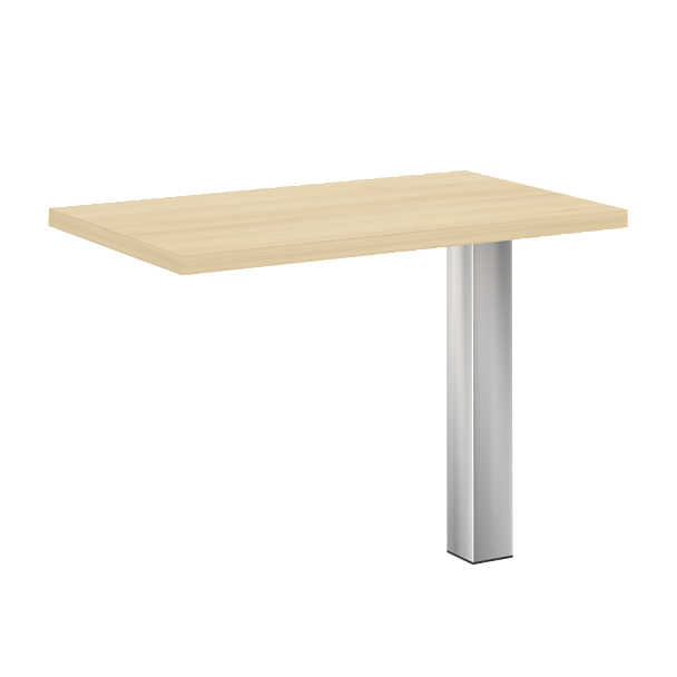 Yalta Брифинг-приставка M-LT.BR-3 Акация/Нерж. сталь 1000*600*750 - Вид 1