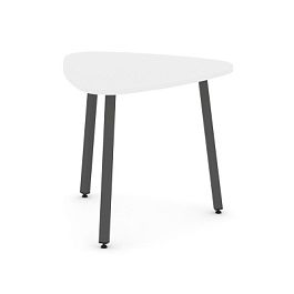 Стайл Проджект Стол переговорный SN-4.SPRG-70.3 Белый/Металл Антрацит 900*900*750 - Фото предпросмотра